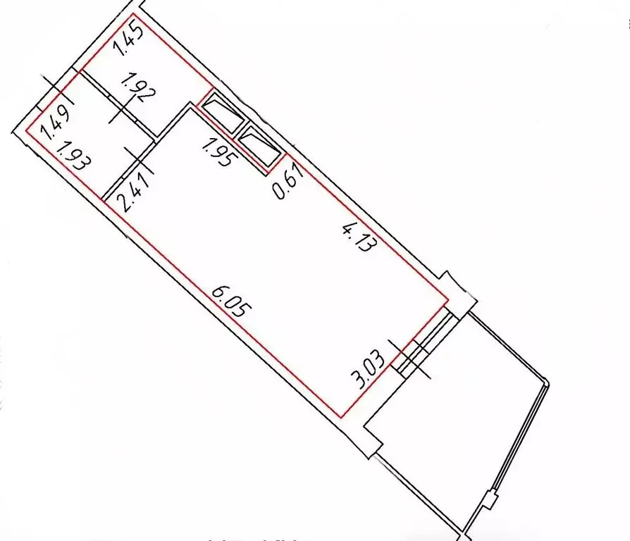 Квартира-студия: Мурино, Оборонная улица, 37к2 (23 м) - Фото 1