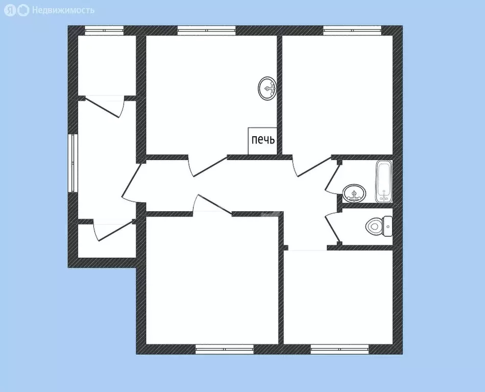 Дом в Бийский район, посёлок Амурский, Садовая улица (93 м) - Фото 1