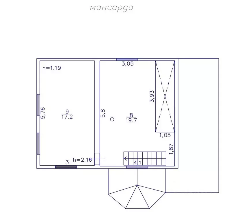Дача, 100 м - Фото 1