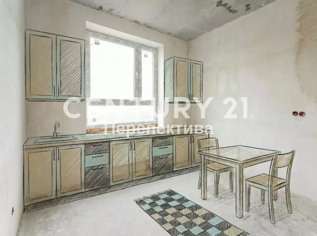 1-к кв. Московская область, Балашиха ш. Косинское, 12 (35.7 м) - Фото 2