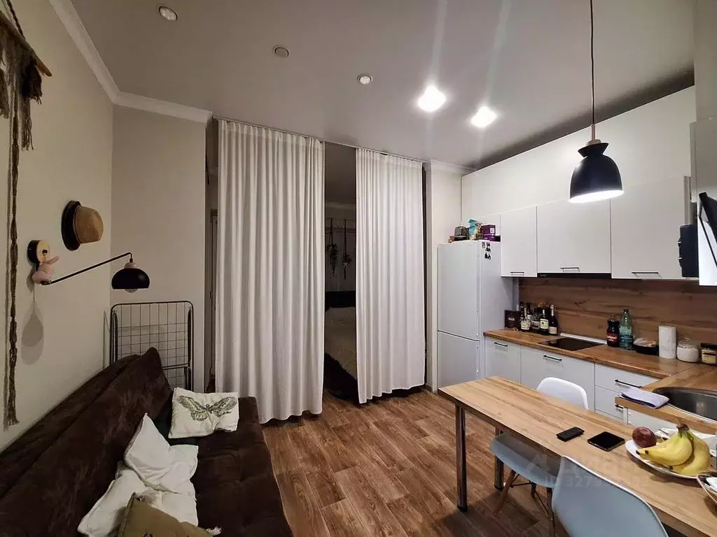 Студия Краснодарский край, Северская ст-ца ул. Победы (25.1 м) - Фото 1