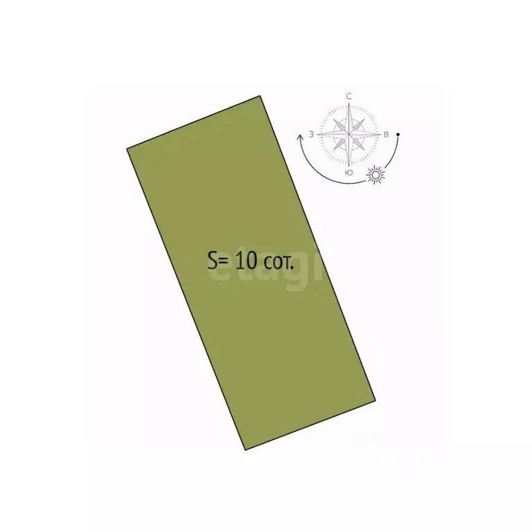 Участок в Новосибирская область, Новосибирский район, Морской ... - Фото 2