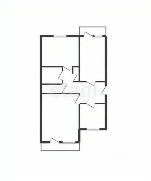 3-к кв. Белгородская область, Губкин просп. Горняков, 10 (60.1 м) - Фото 2