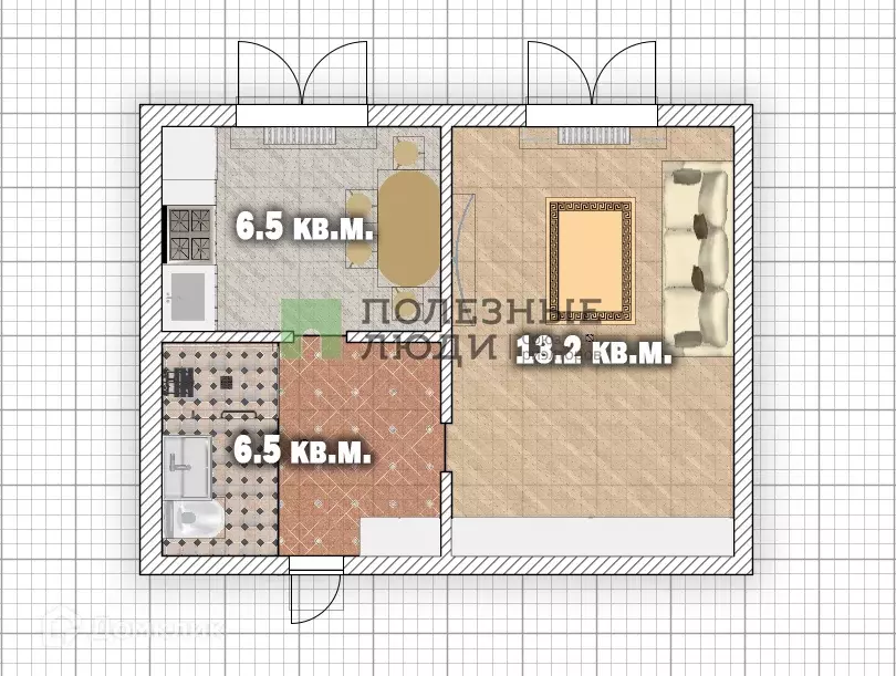 Продаётся 1-к квартира, 26.2 м - Фото 1