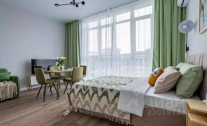 Студия Краснодарский край, Краснодар ул. Ивана Беличенко, 92 (30.0 м) - Фото 1