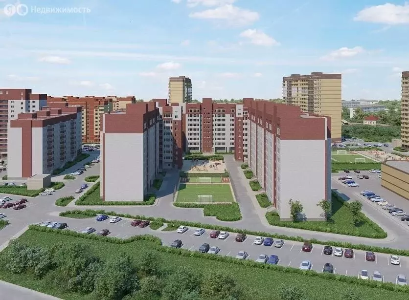 2-комнатная квартира: Тюмень, Газопромысловая улица, 2 (69 м) - Фото 1
