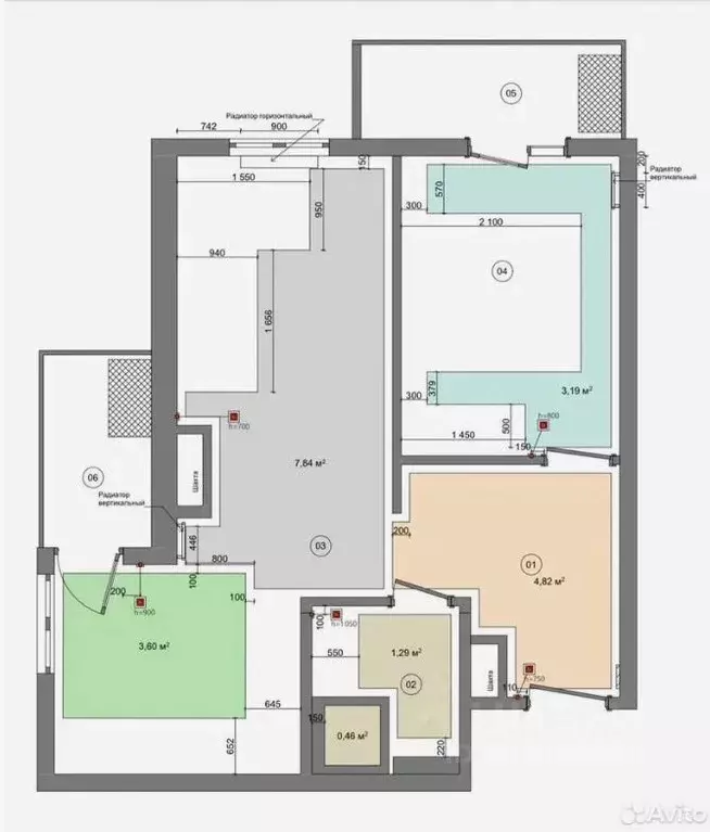 2-к кв. Краснодарский край, Сочи ул. Искры, 88к2 (34.6 м) - Фото 1