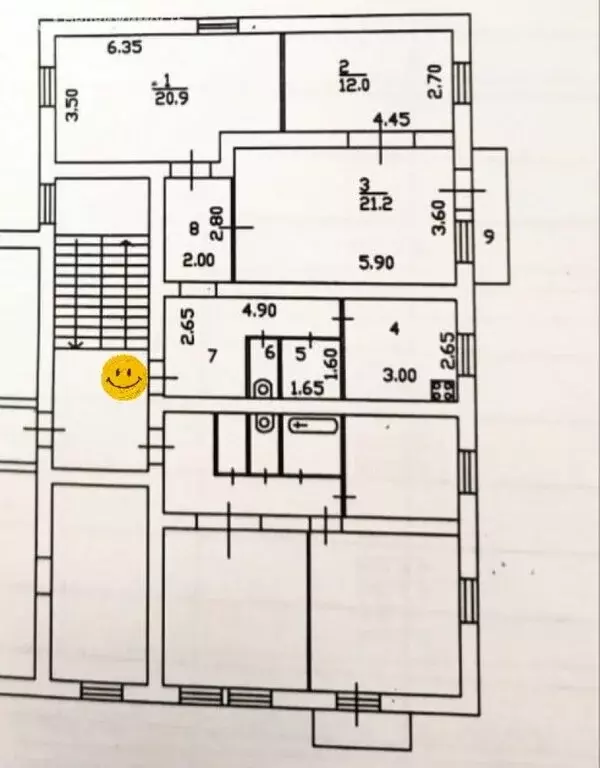 3-комнатная квартира: Тюмень, улица Мира, 2А (79.7 м) - Фото 0
