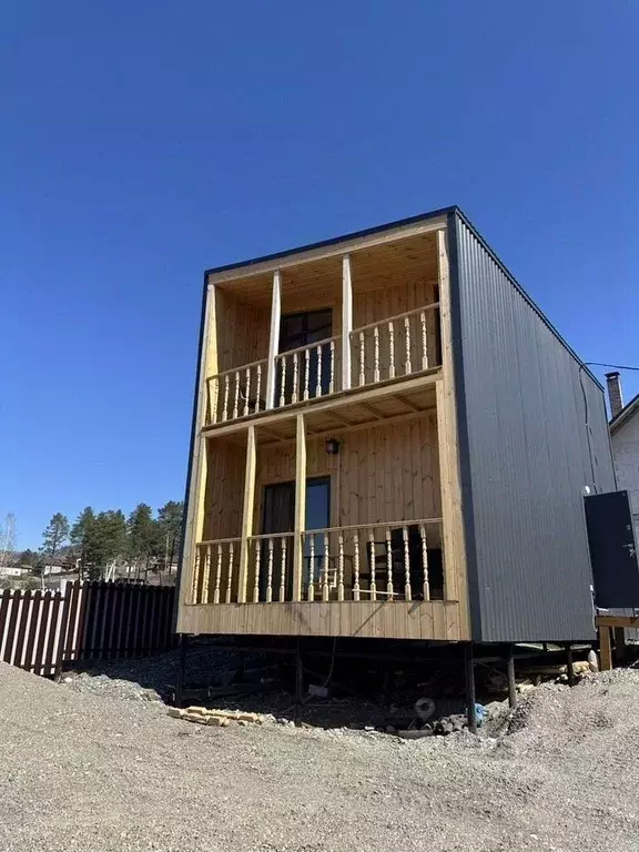 Дом в Алтай, Майминский район, Манжерокское с/пос, с. Озерное ул. ... - Фото 1