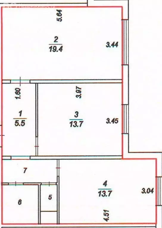 2-комнатная квартира: Балашиха, Мирской проезд, 16 (59.7 м) - Фото 1