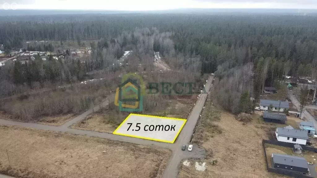 Участок в Приозерский район, Сосновское сельское поселение, деревня ... - Фото 1