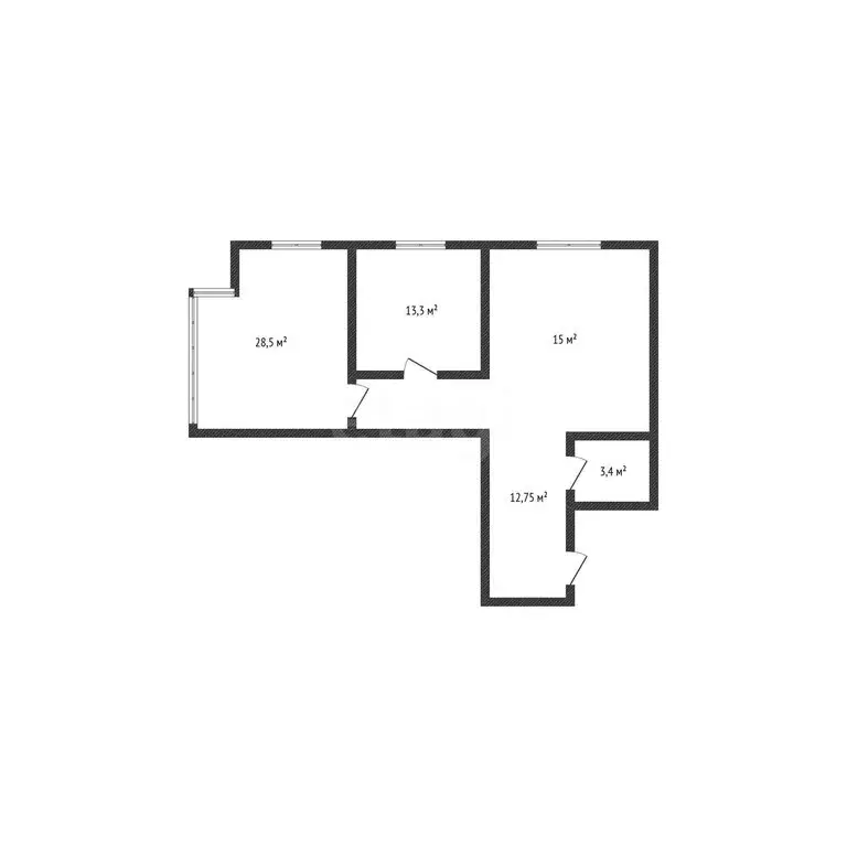2-комнатная квартира: Махачкала, Хивская улица, 8 (71 м) - Фото 1