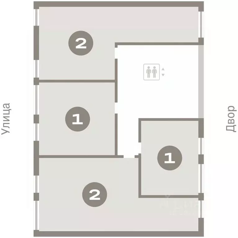 2-к кв. Тюменская область, Тюмень ул. Республики, 205к3 (70.99 м) - Фото 2