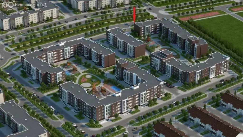 1-комнатная квартира: Миловка, Сиреневый бульвар, 1 (36 м) - Фото 2