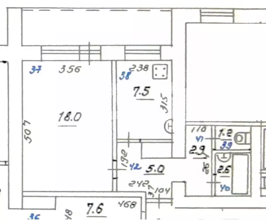 1-к кв. Самарская область, Самара Нагорная ул., 138 (40.5 м) - Фото 2