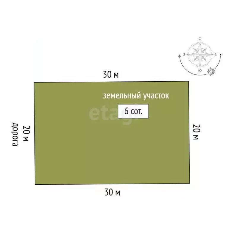 Участок в Крым, Симферопольский район, Николаевка пгт  (6.0 сот.) - Фото 2