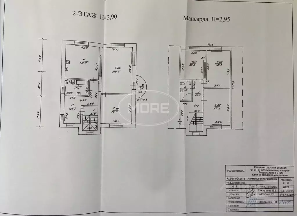 Дом в Калининградская область, Калининград Коломенская ул., 13 (320 м) - Фото 1