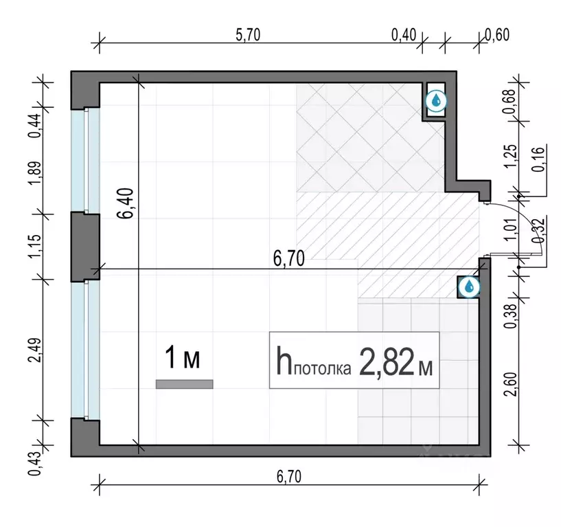 1-к кв. Московская область, Мытищи Белый Grad жилой комплекс, 12.1 ... - Фото 1