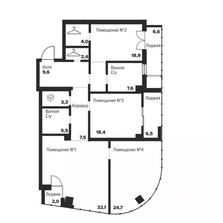 3-к кв. Челябинская область, Челябинск ул. Труда, 157А (134.0 м) - Фото 0