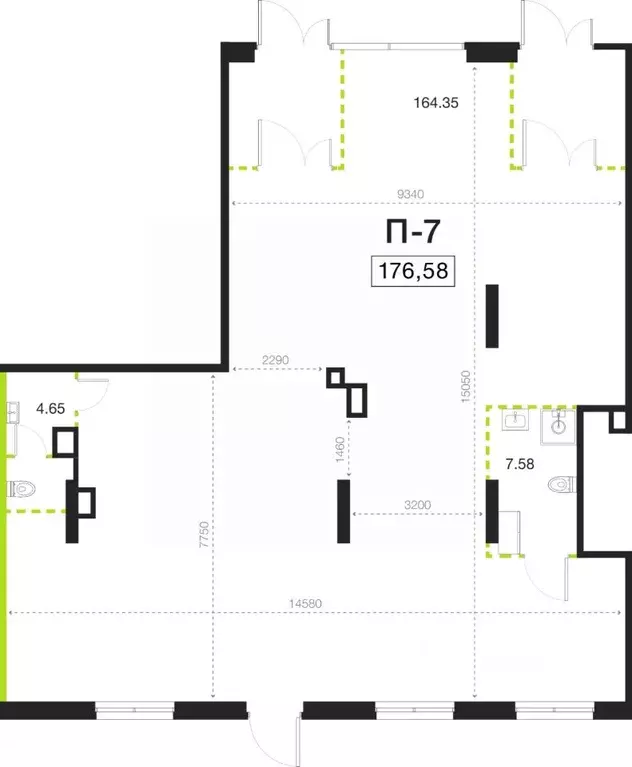 Помещение свободного назначения в Санкт-Петербург Легенда ... - Фото 1