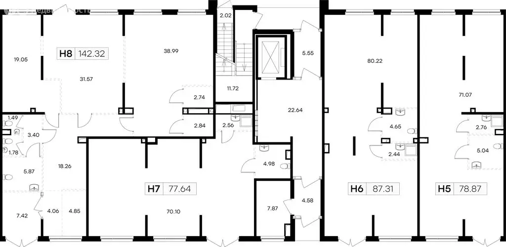 Помещение свободного назначения (87.31 м) - Фото 2