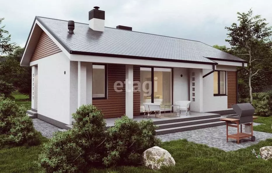 Дом в Крым, Феодосия Геотехник СПК,  (109 м) - Фото 1