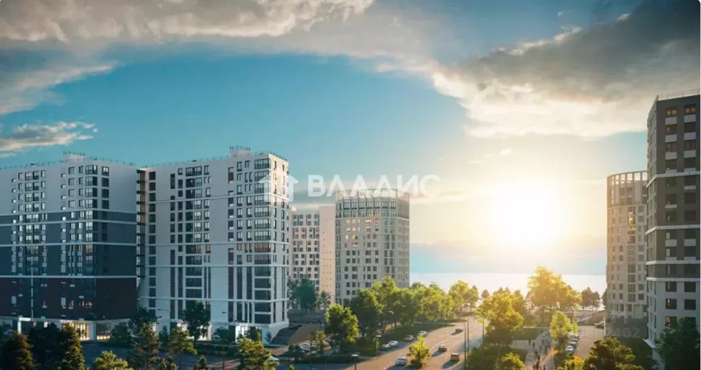 2-к кв. Санкт-Петербург просп. Крузенштерна, 4 (52.7 м) - Фото 1