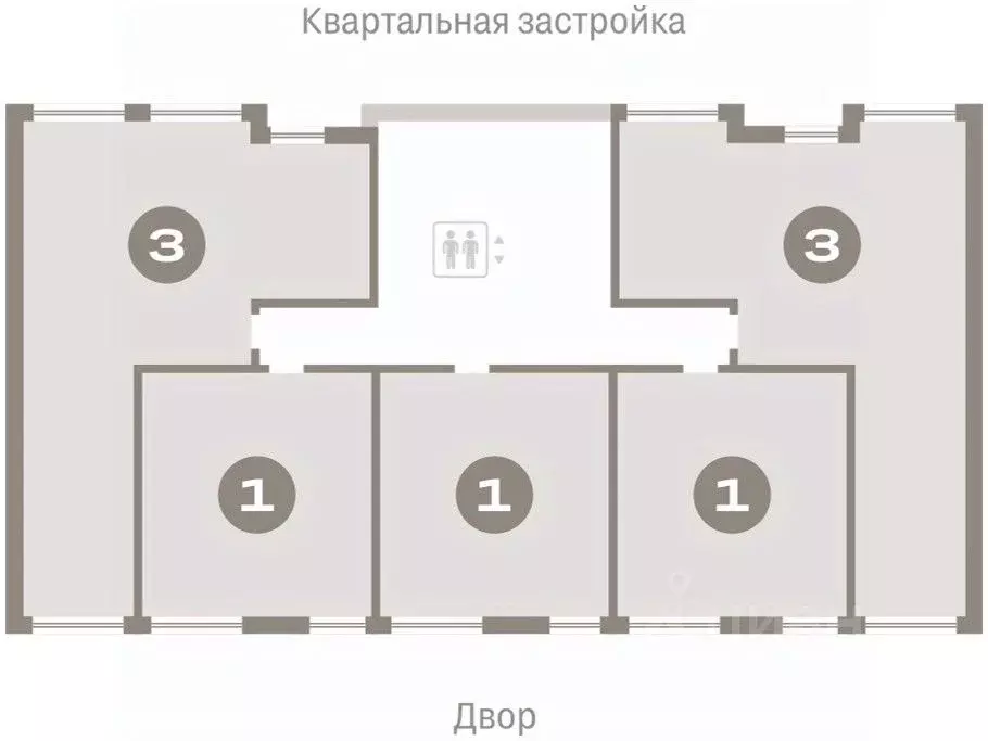 1-к кв. Тюменская область, Тюмень Мысовская ул., 26к1 (46.77 м) - Фото 1