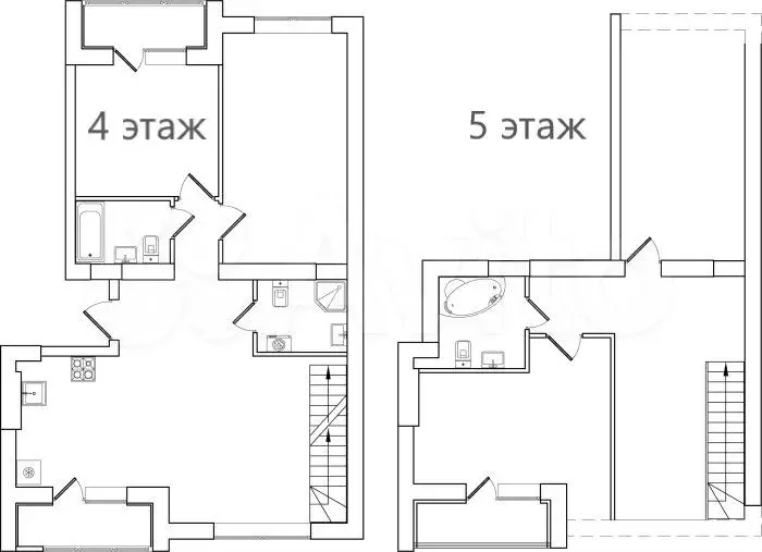 4-к. квартира, 133,6 м, 4/4 эт. - Фото 0