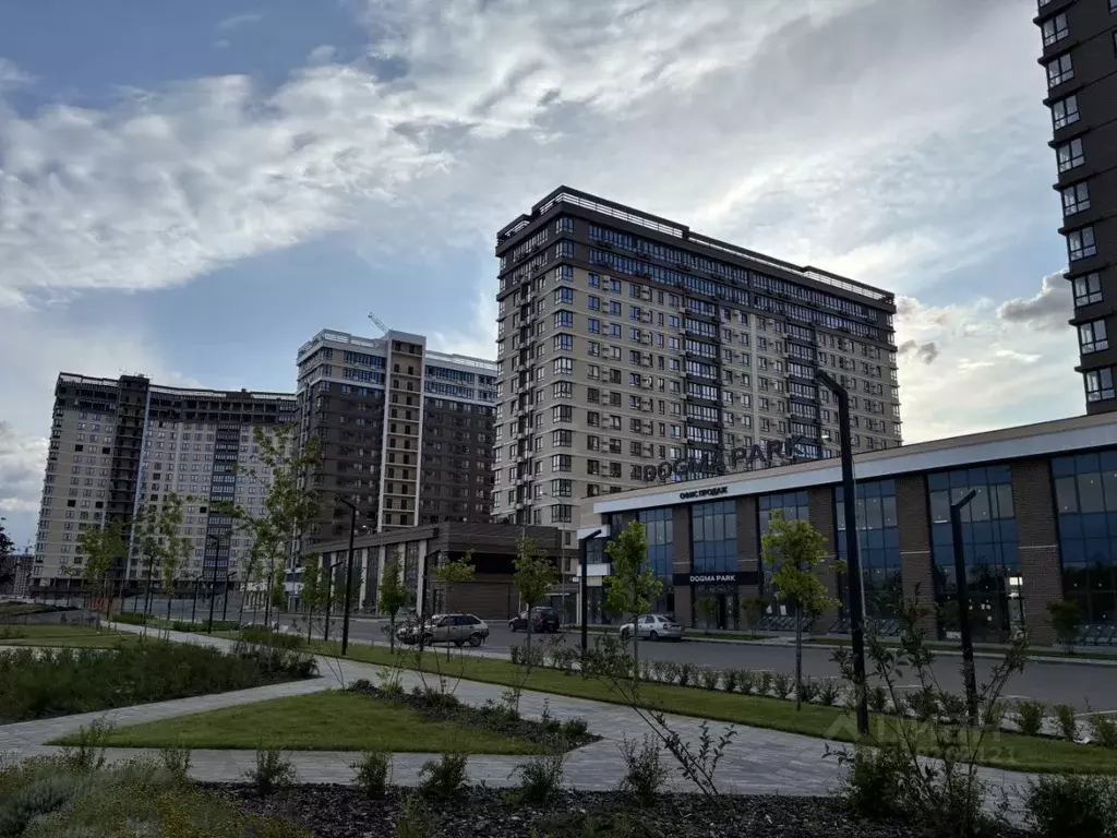 1-к кв. Краснодарский край, Краснодар Догма Парк мкр, ул. Марины ... - Фото 0