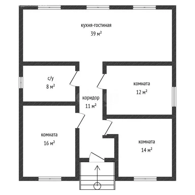 Дом в станица Нововеличковская, Добрая улица (100 м) - Фото 1