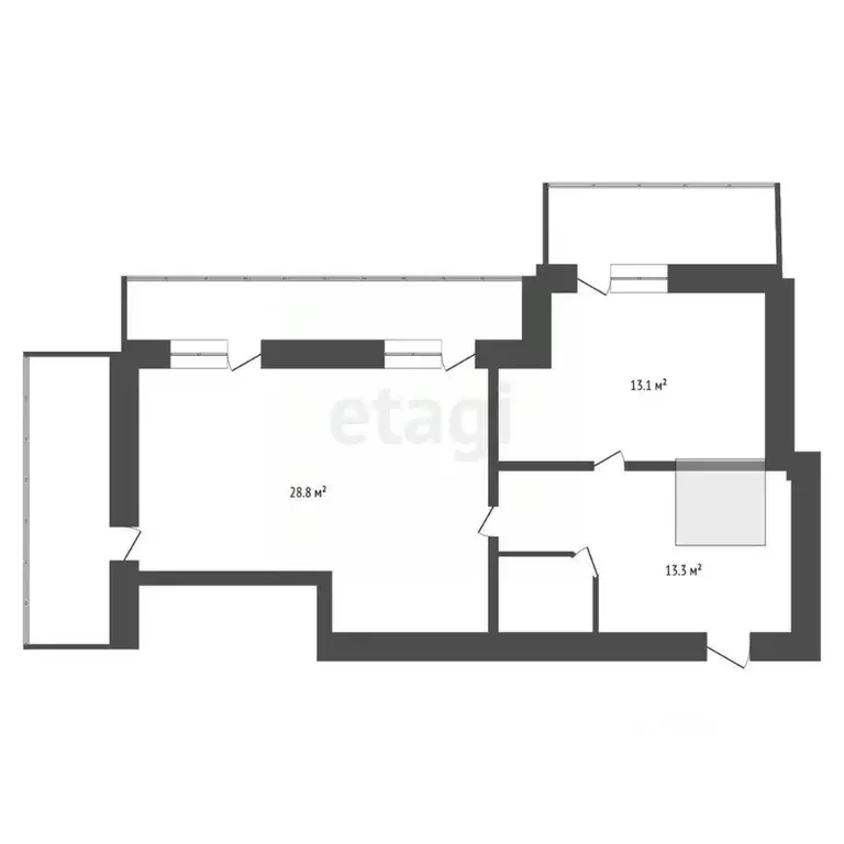 3-к кв. Воронежская область, Воронеж ул. Фридриха Энгельса, 24Б (164.1 ... - Фото 2