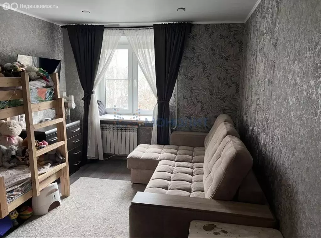 1-комнатная квартира: Нижний Новгород, улица Юлиуса Фучика, 10 (28.8 ... - Фото 2