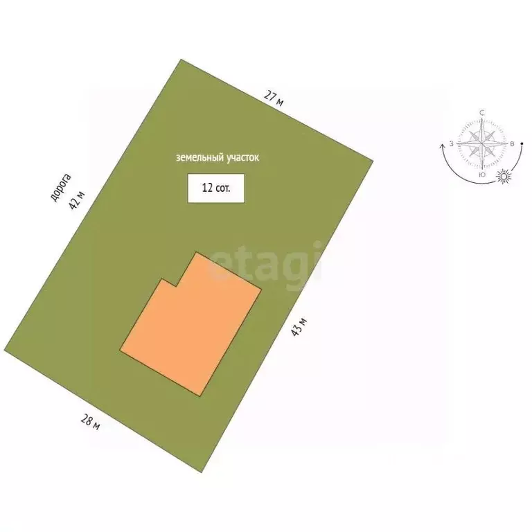 Дом в Саха (Якутия), Якутск Жигули ДСК, ул. Зеленая Балка, 24 (230 м) - Фото 1
