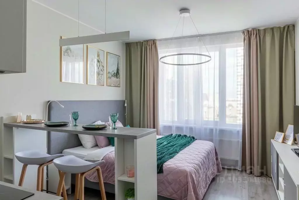 Студия Санкт-Петербург Витебский просп., 101к1 (25.0 м) - Фото 1