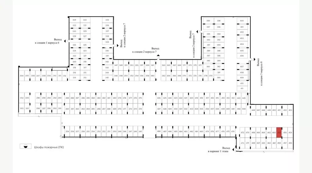 Гараж в Москва Барклая 6 жилой комплекс, к8 (27 м) - Фото 2