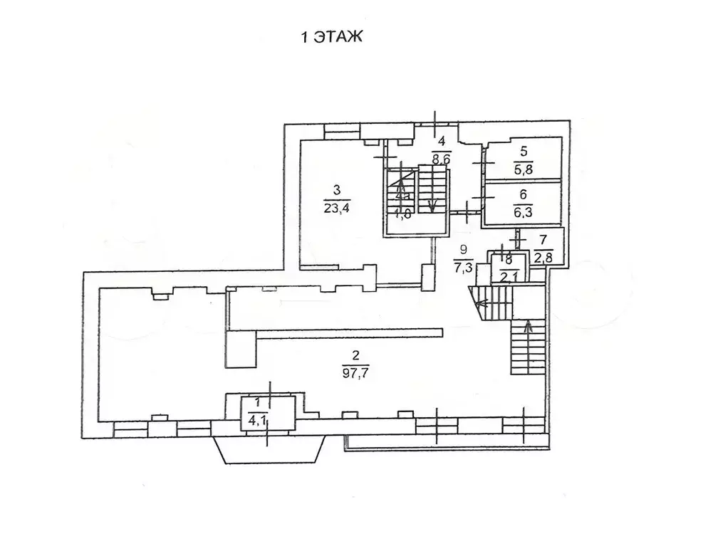 Помещение свободного назначения в Москва Ленинский просп., 60/2 (369 ... - Фото 1