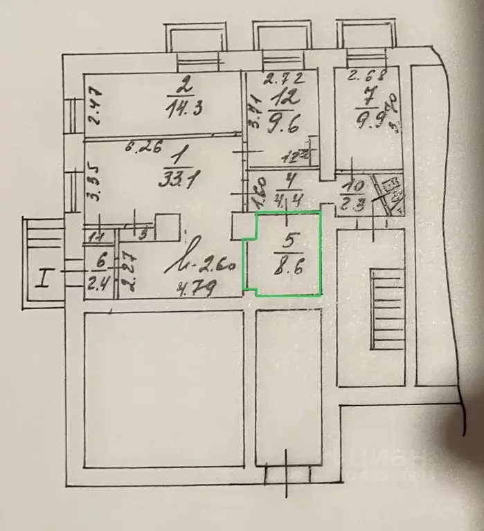 Офис в Московская область, Люберцы Комсомольская ул., 15 (9 м) - Фото 0