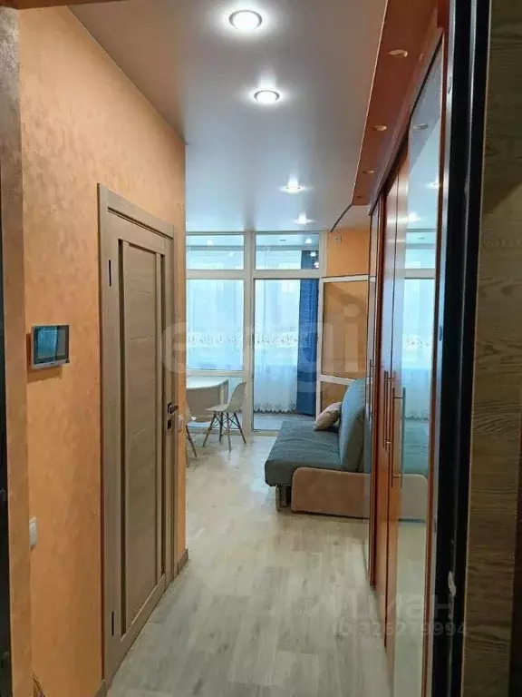 Студия Тюменская область, Тюмень ул. Эльвиры Федоровой, 1 (28.6 м) - Фото 1