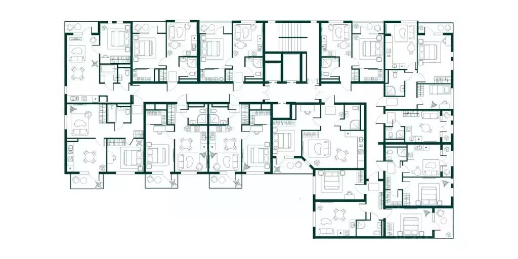 2-к кв. Дагестан, Дербент Новая История жилой комплекс (51.51 м) - Фото 2