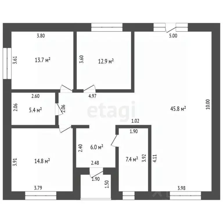 Дом в Башкортостан, Стерлитамакский район, с. Айгулево ул. Центральная ... - Фото 1