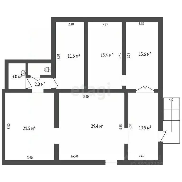 Офис в Архангельская область, Архангельск просп. Ломоносова, 199 (112 ... - Фото 2