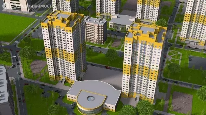 Квартира-студия: посёлок Шушары, Новгородский проспект, 2к1 (25.3 м) - Фото 2