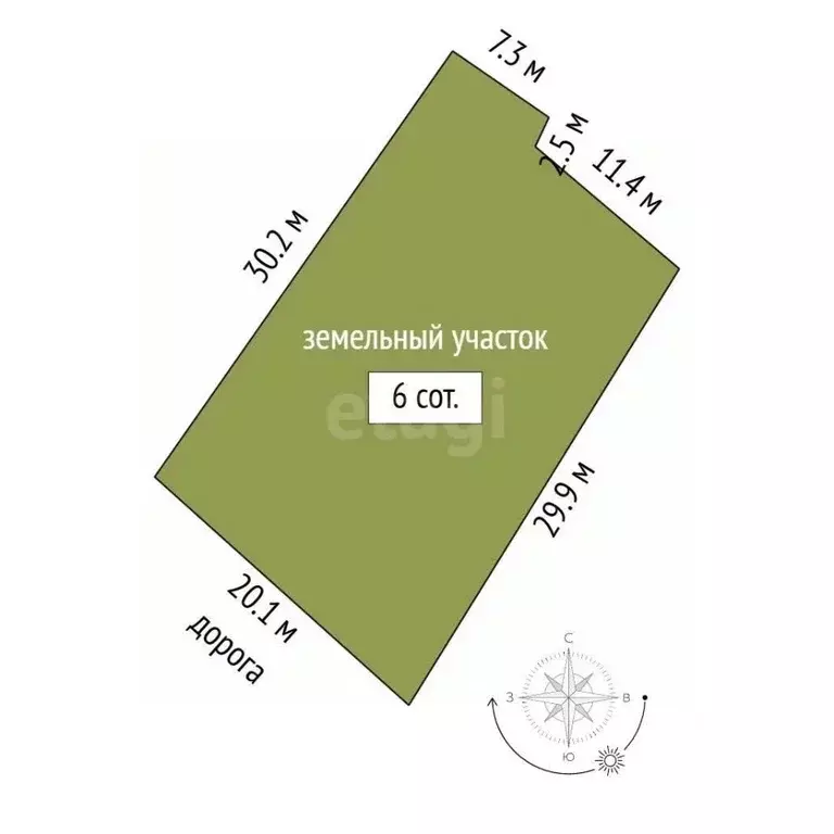 Участок в Томская область, Томск Мичуринец садовое товарищество, ул. ... - Фото 2