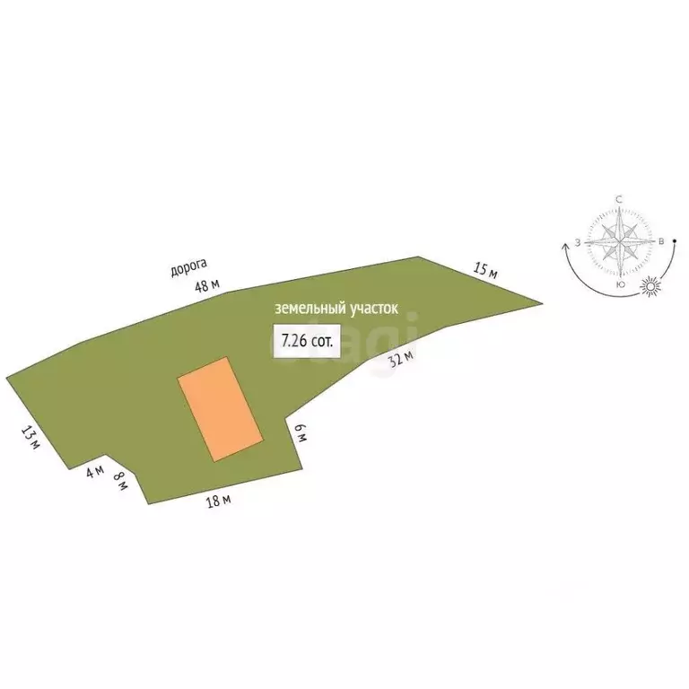 Дом в Севастополь Горный дачный потребительский кооператив, ул. ... - Фото 1