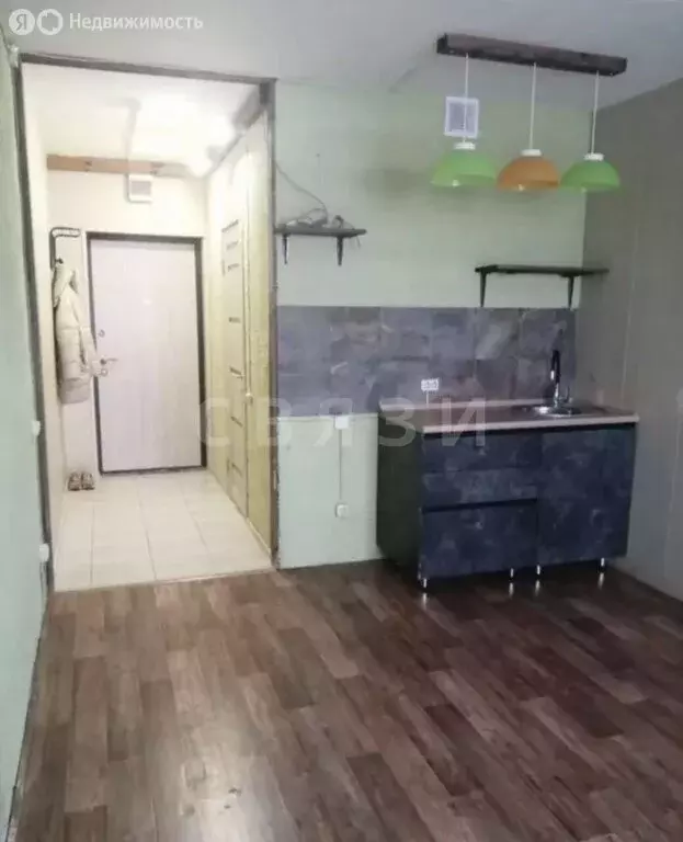 Квартира-студия: Тюмень, улица Тимофея Чаркова, 28 (21 м) - Фото 1