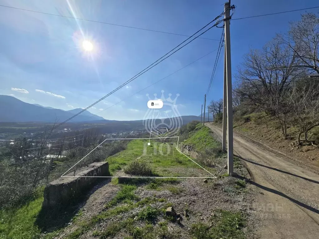 Участок в Крым, Алушта муниципальный округ, с. Изобильное пер. ... - Фото 2