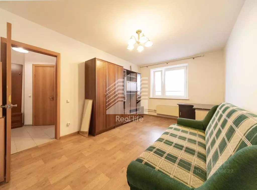Квартира, 1 комната, 33.79 м - Фото 1