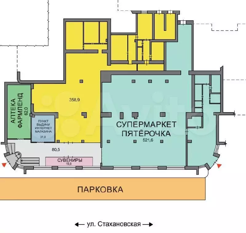 Помещение на Бульварная 33 - Фото 0