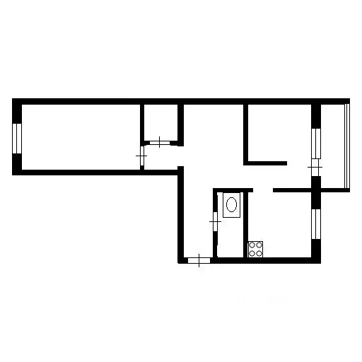 2-к кв. Татарстан, Альметьевск Советская ул., 125 (50.5 м) - Фото 1